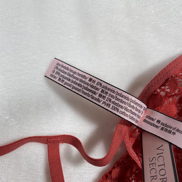 Victoria's Secret Woman's Dream Angels Cheekini/Tanga Eyelet Pantie Sz S - Picture 5 of 6